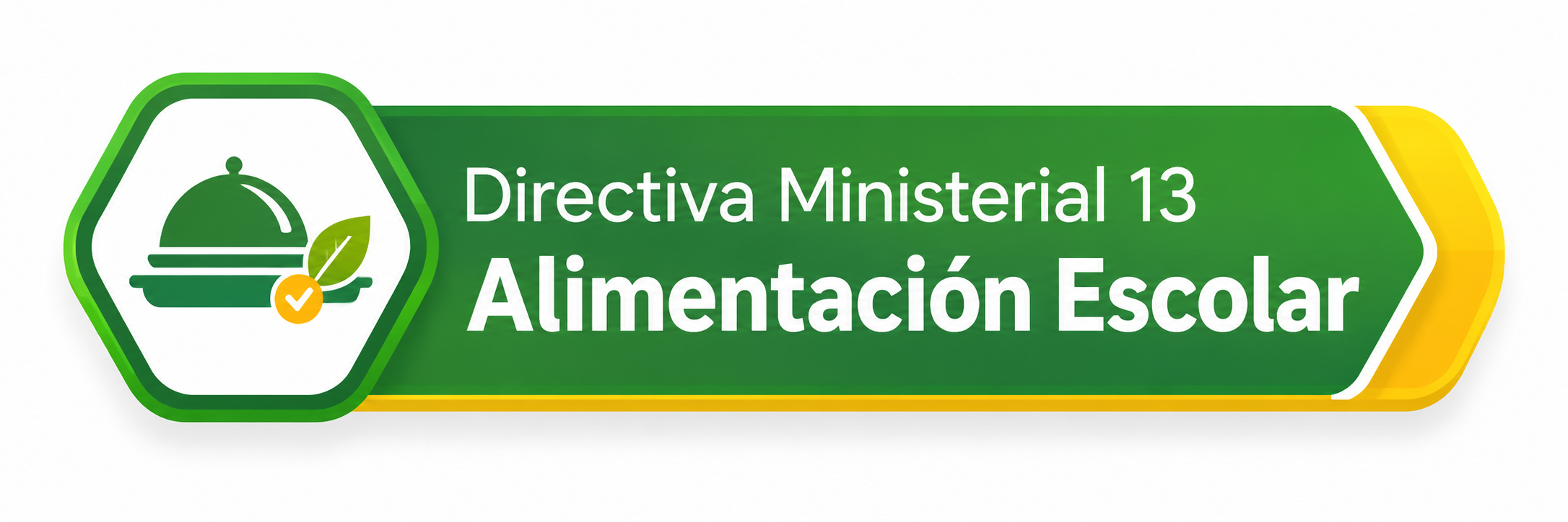 Directiva Ministerial 13 - Alimentación Escolar